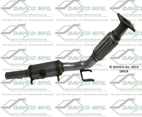 2012-2014 Volkswagen Passat Catalytic Converter 18424